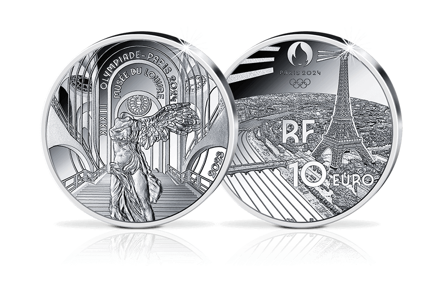 Frankreich 10 Euro Silbermünze 2019 Wiederaufbau der Notre-Dame